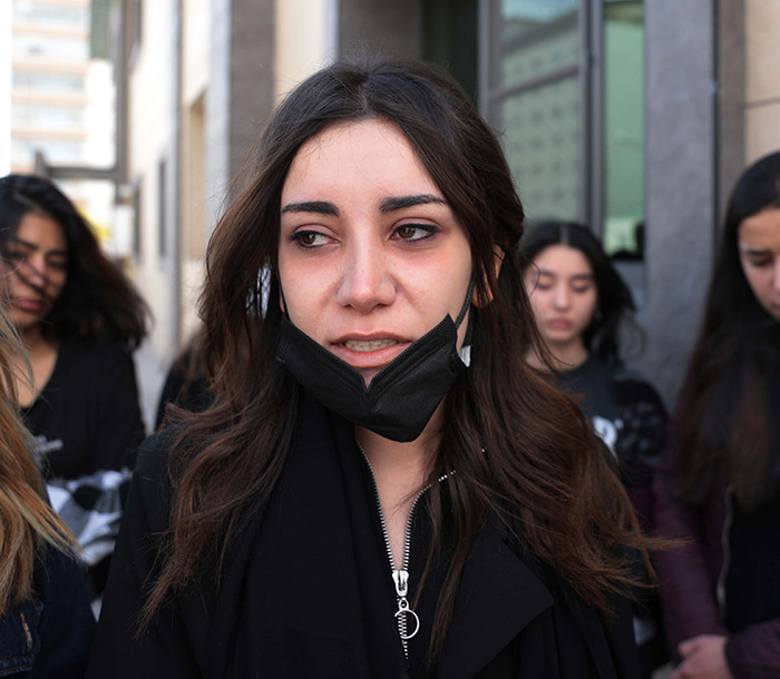 Ezgi Alya Yiğitin ablası ve arkadaşları gözyaşlarına boğuldu