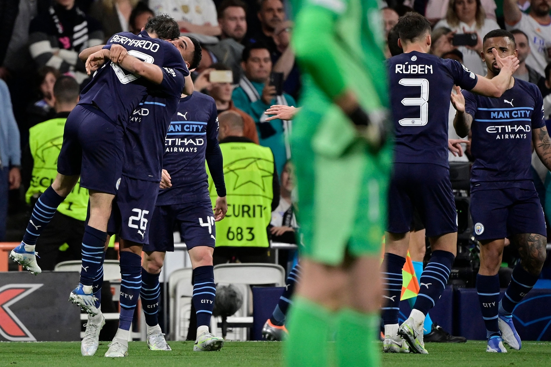 Real Madrid - Manchester City maçından fotoğraflar