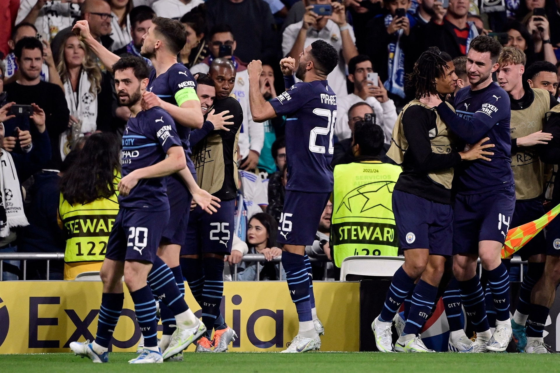 Real Madrid - Manchester City maçından fotoğraflar