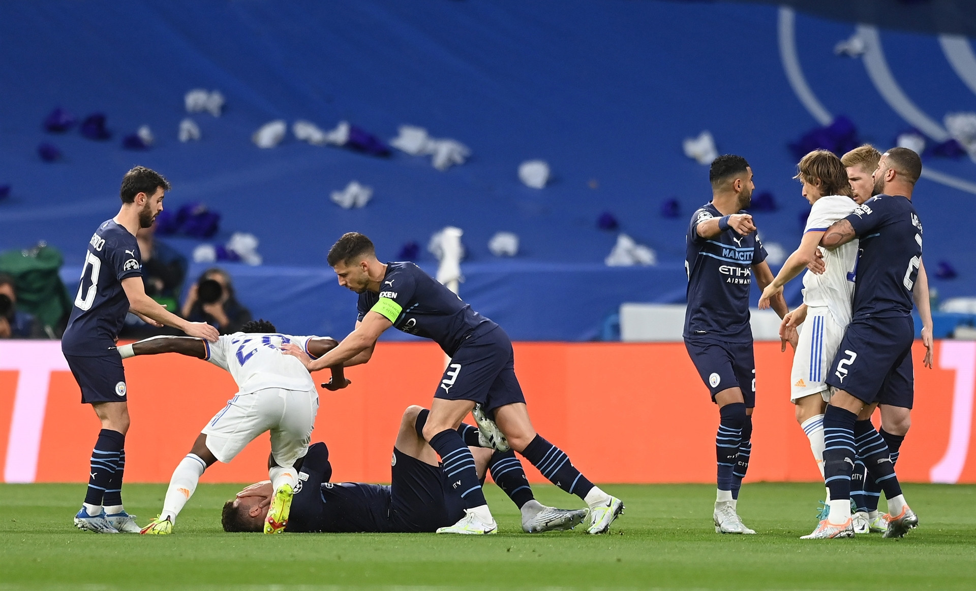 Real Madrid - Manchester City maçından fotoğraflar