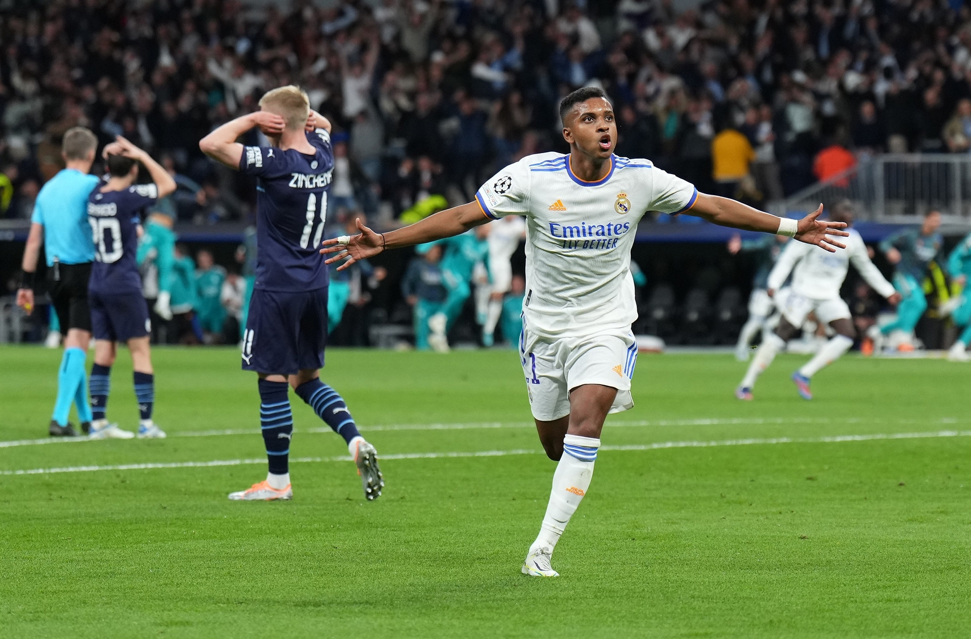 Real Madrid - Manchester City maçından fotoğraflar
