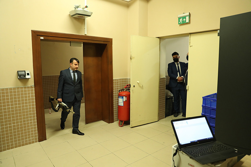 Anadolu Adalet Sarayında 151 bin suç eşyası radyo frekanslı güvenlik sistemiyle korunuyor