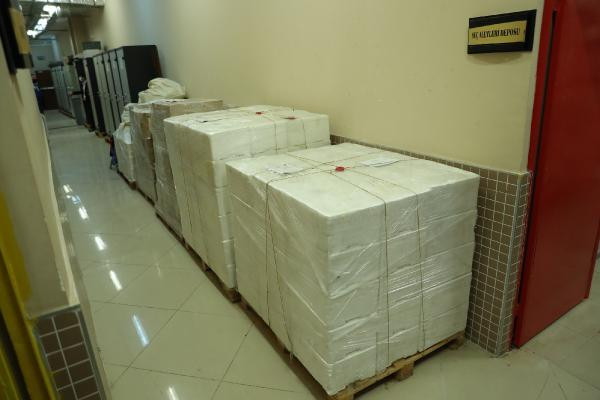 Anadolu Adalet Sarayında 151 bin suç eşyası radyo frekanslı güvenlik sistemiyle korunuyor