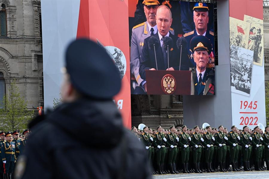 Rusya 9 Mayıs Zafer Gününü böyle kutladı