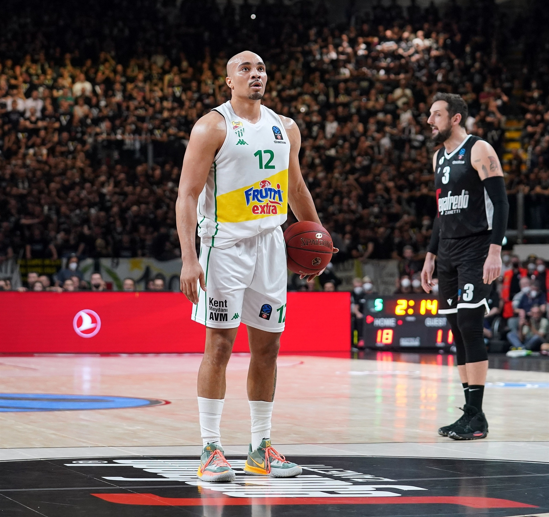 Frutti Extra Bursaspor - Virtus Bologna maçından fotoğraflar