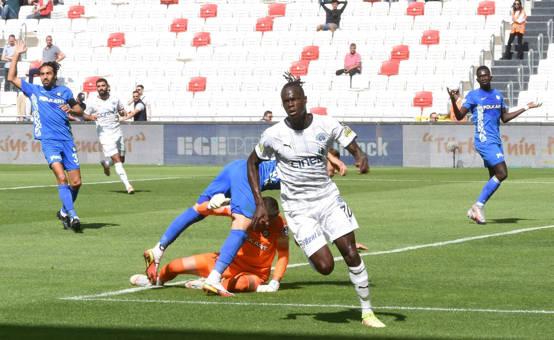 Altay - Kasımpaşa maçından fotoğraflar