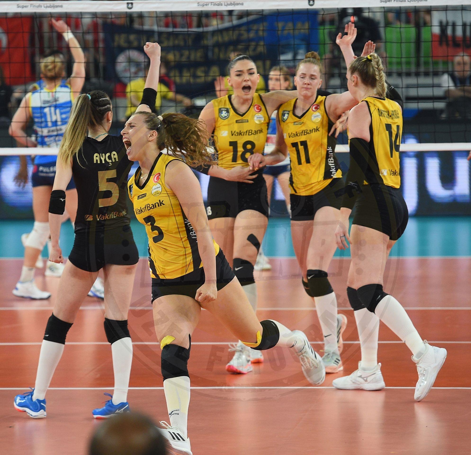 Imoco Volley - VakıfBank maçından fotoğraflar