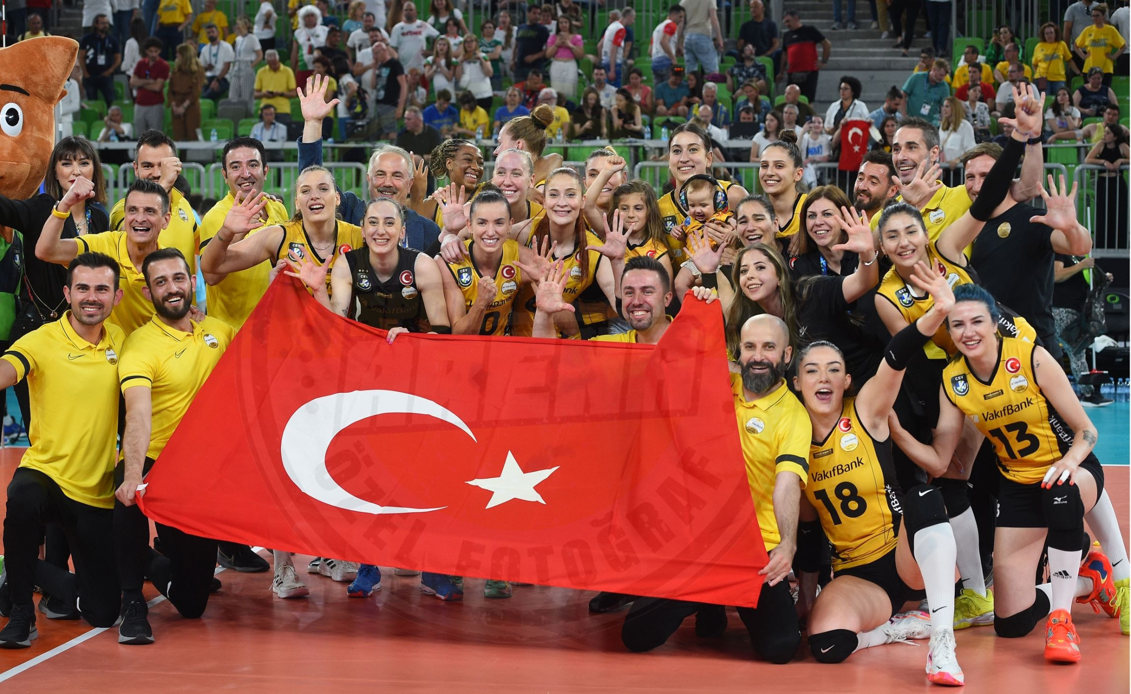 Imoco Volley - VakıfBank maçından fotoğraflar