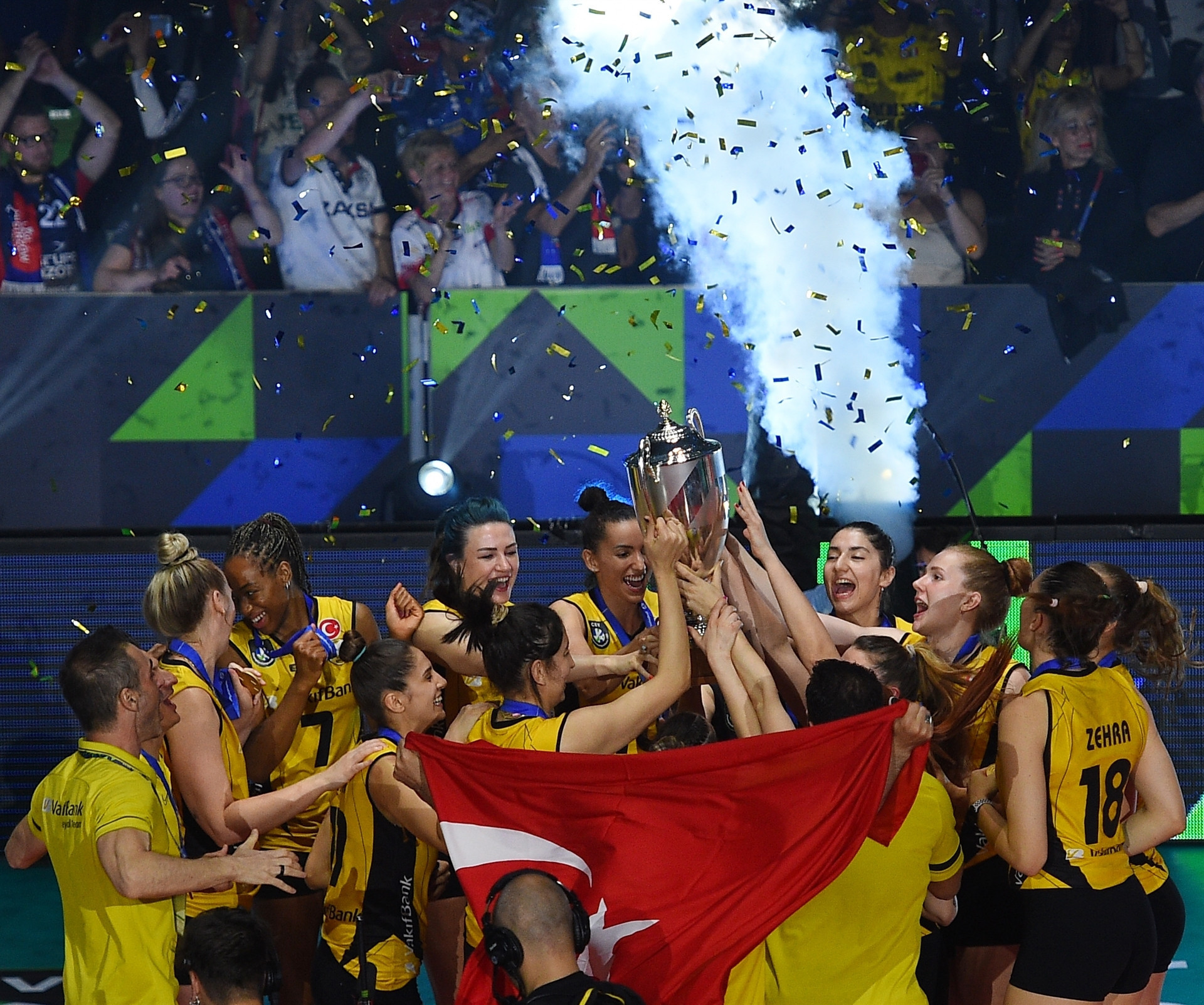 Imoco Volley - VakıfBank maçından fotoğraflar