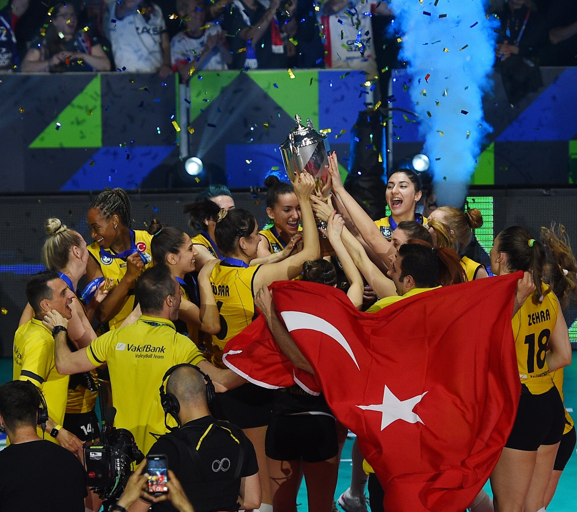 Imoco Volley - VakıfBank maçından fotoğraflar
