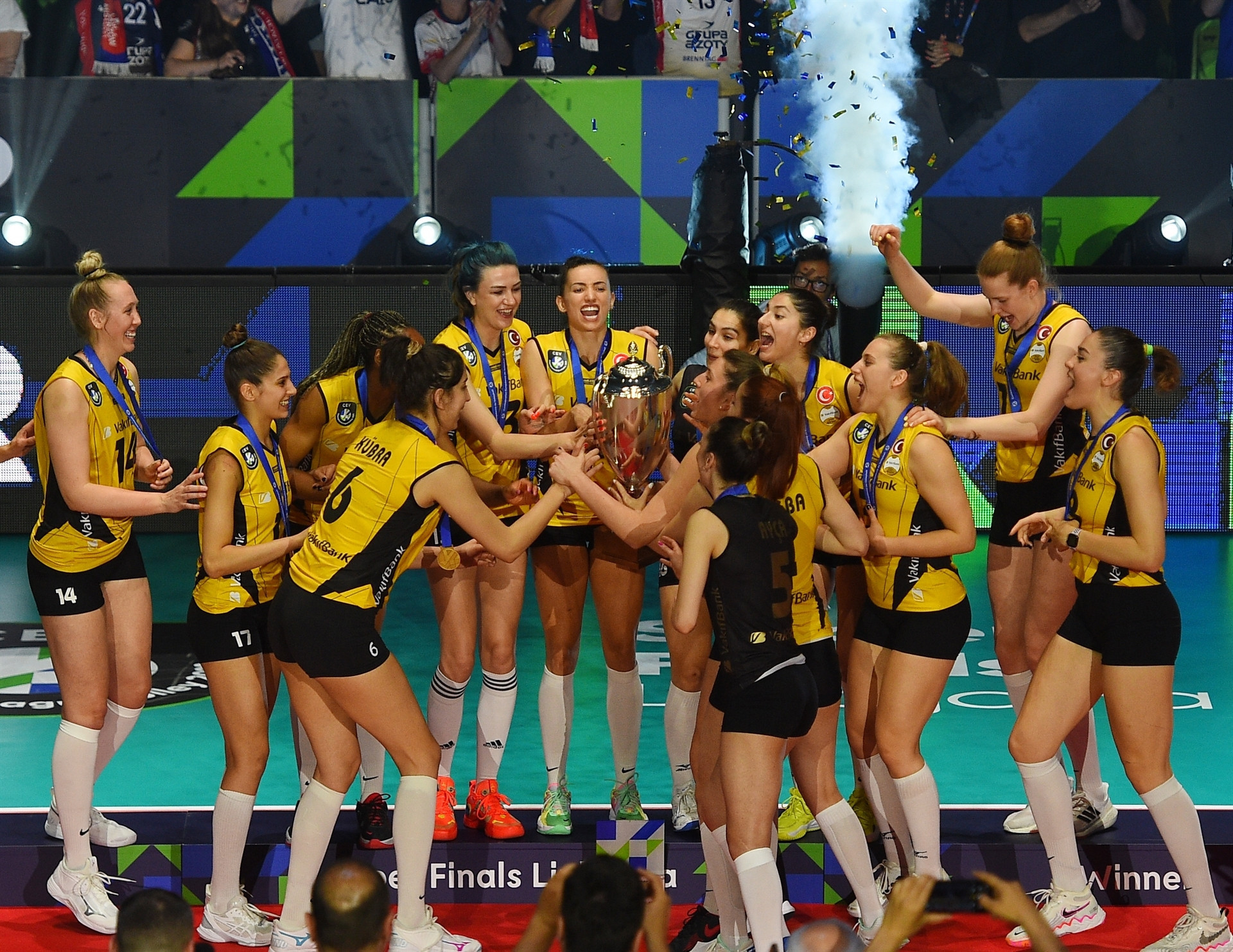 Imoco Volley - VakıfBank maçından fotoğraflar