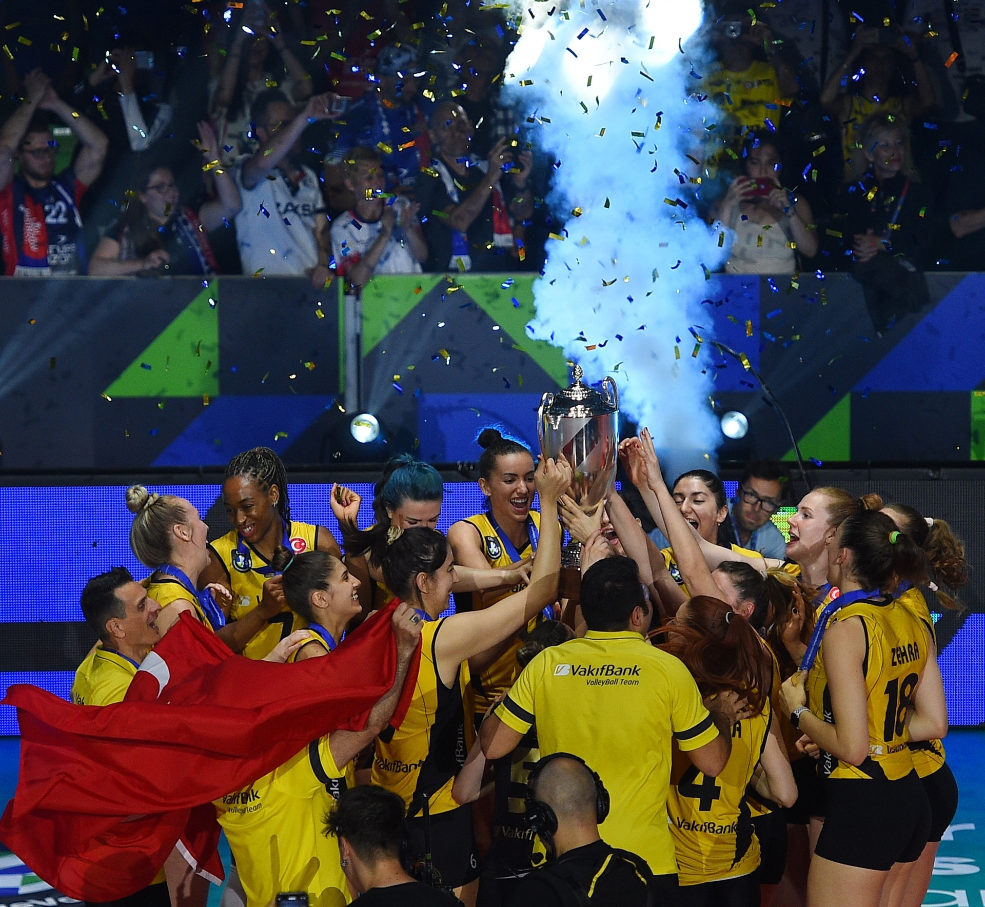 Imoco Volley - VakıfBank maçından fotoğraflar
