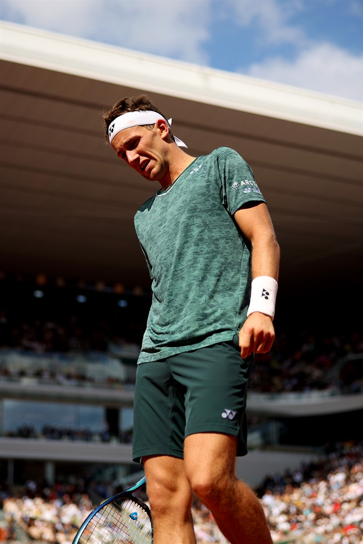 Rafael Nadal - Casper Ruud mücadelesinden en özel fotoğraflar