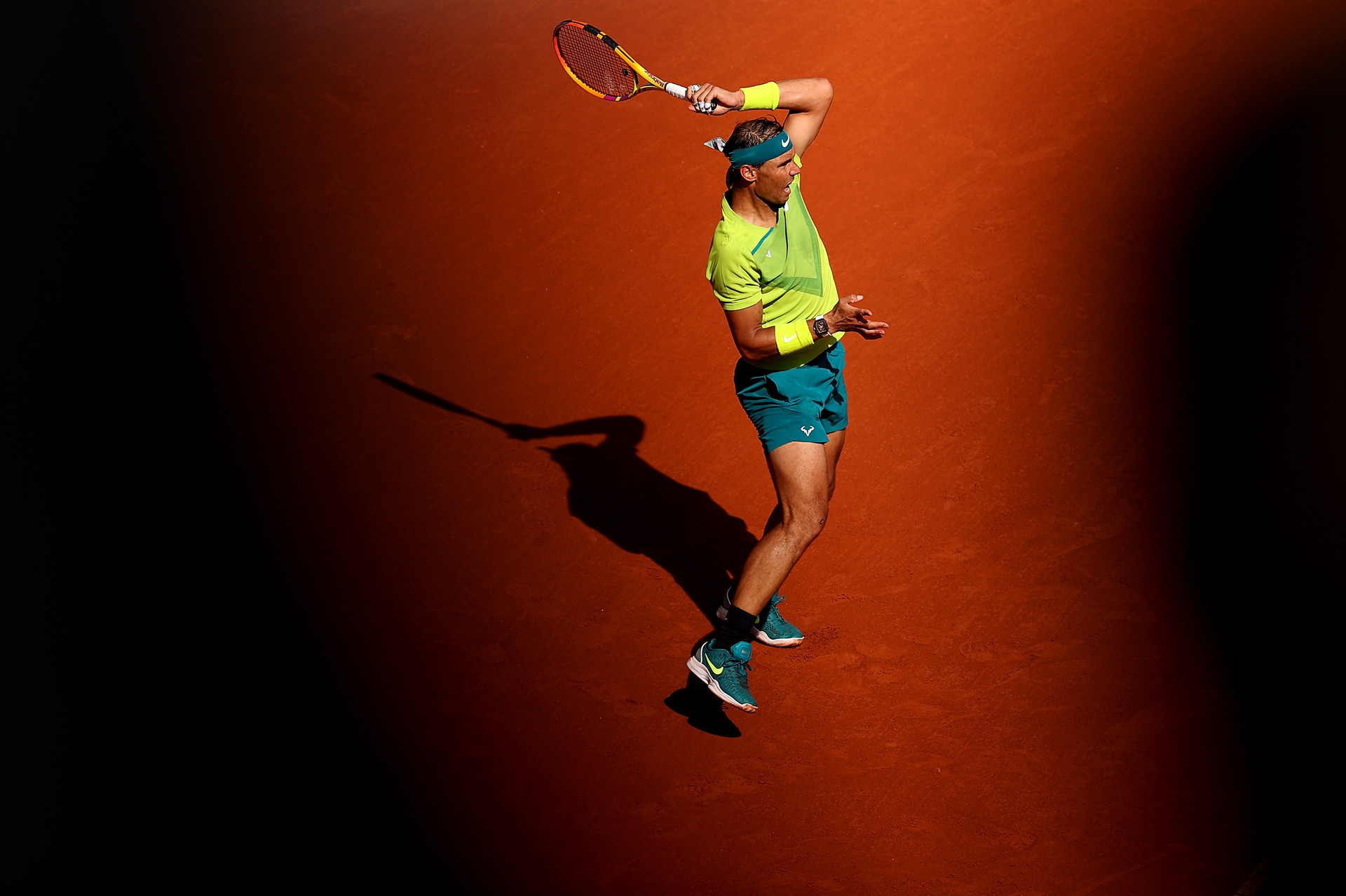 Rafael Nadal - Casper Ruud mücadelesinden en özel fotoğraflar