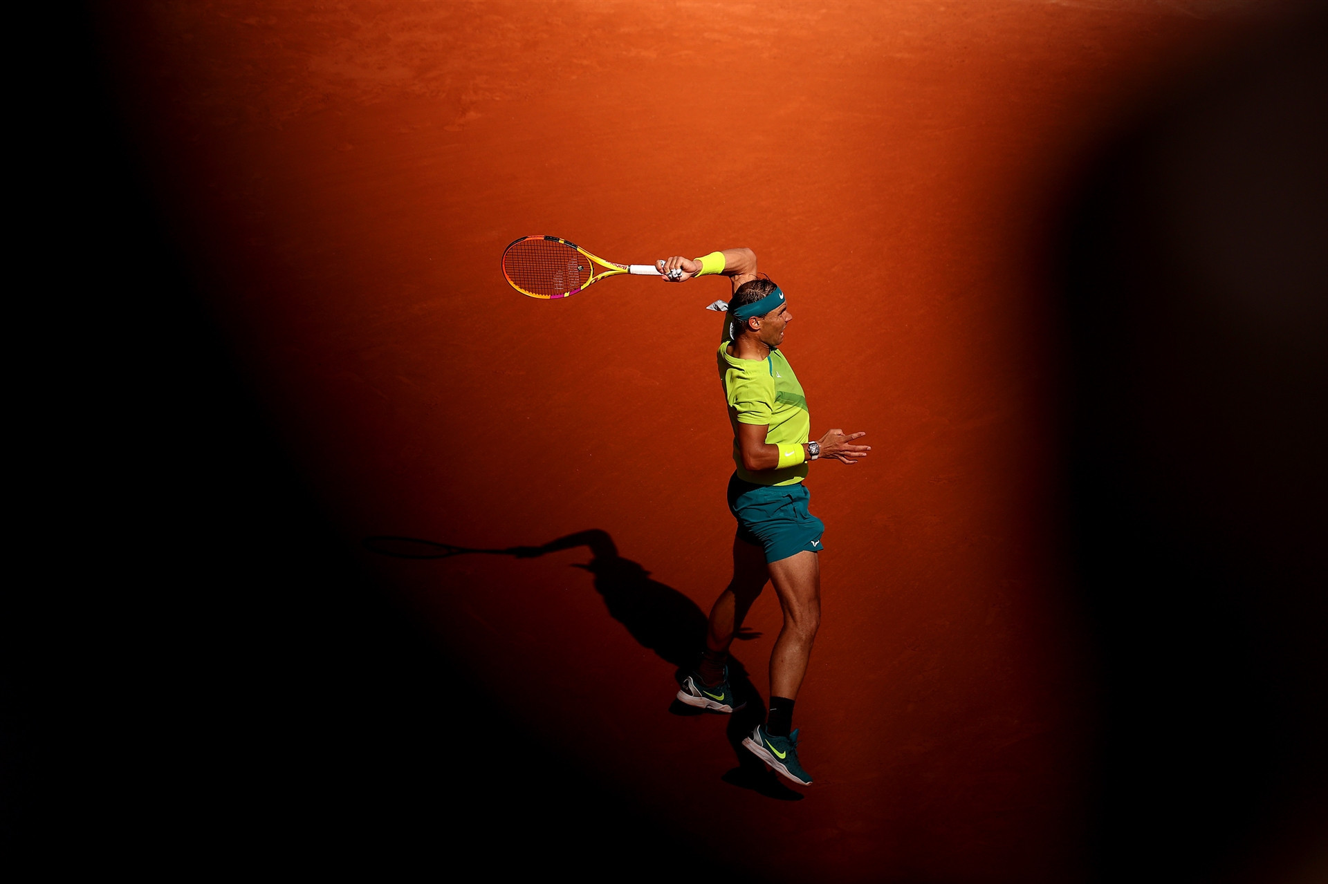 Rafael Nadal - Casper Ruud mücadelesinden en özel fotoğraflar