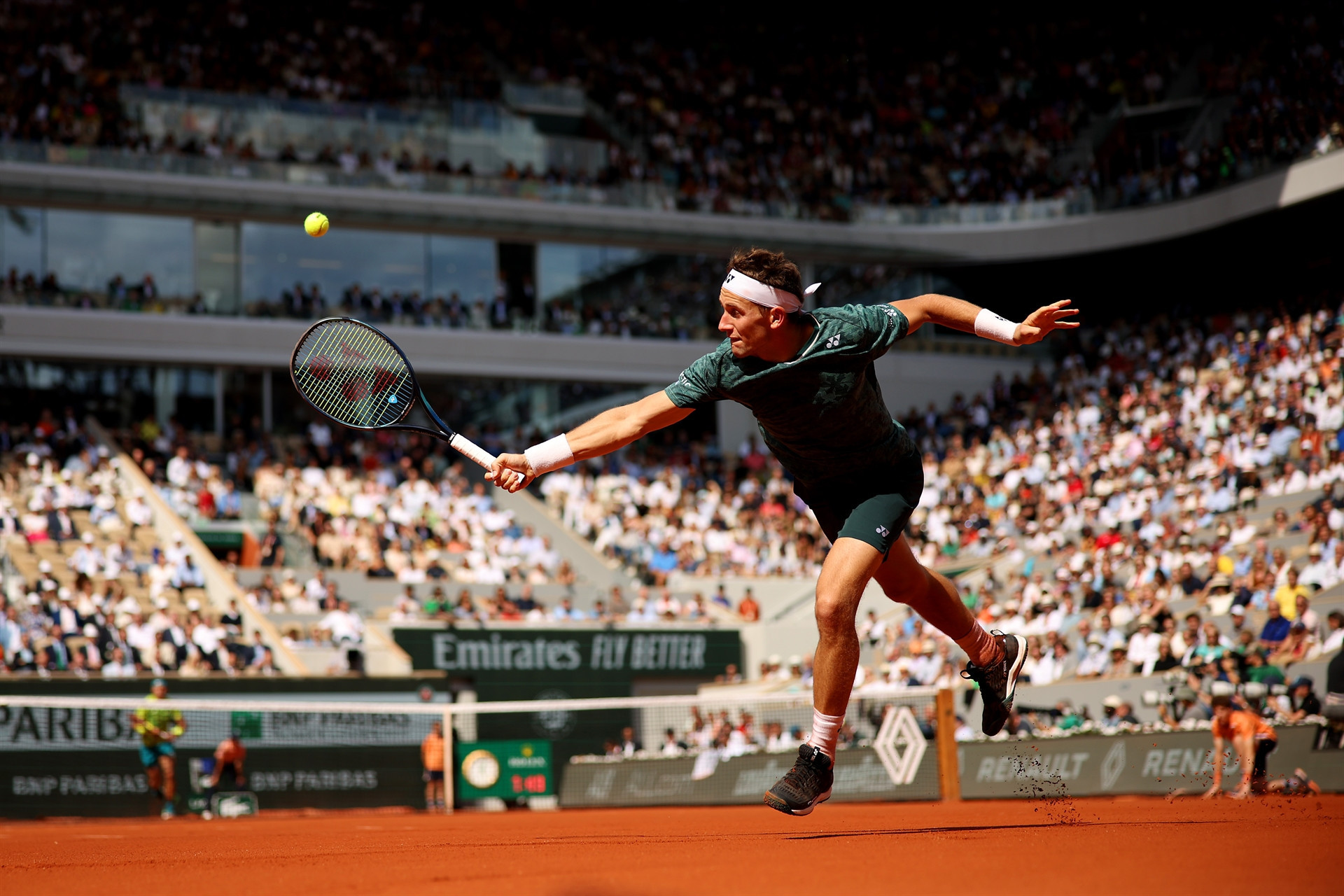 Rafael Nadal - Casper Ruud mücadelesinden en özel fotoğraflar