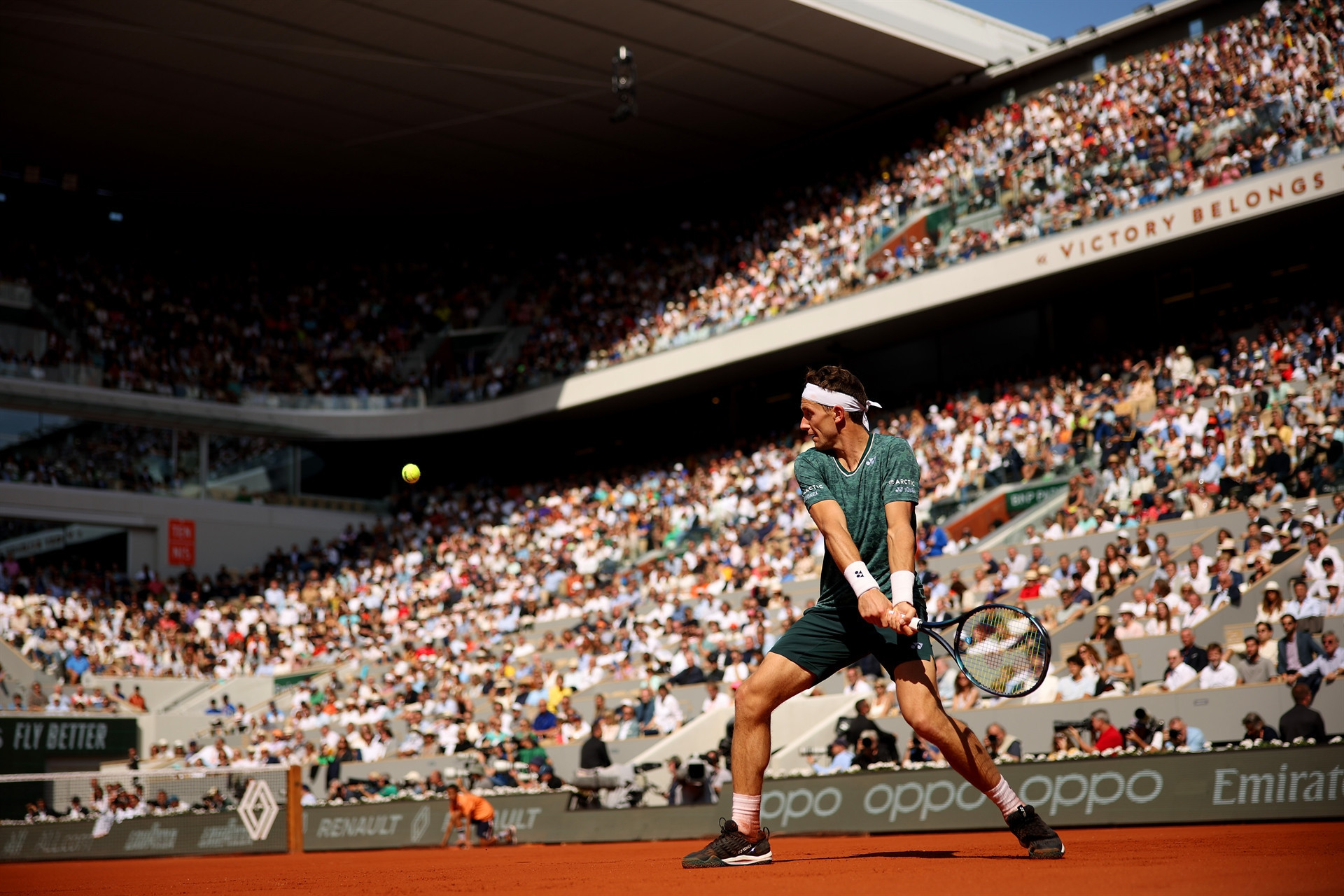 Rafael Nadal - Casper Ruud mücadelesinden en özel fotoğraflar