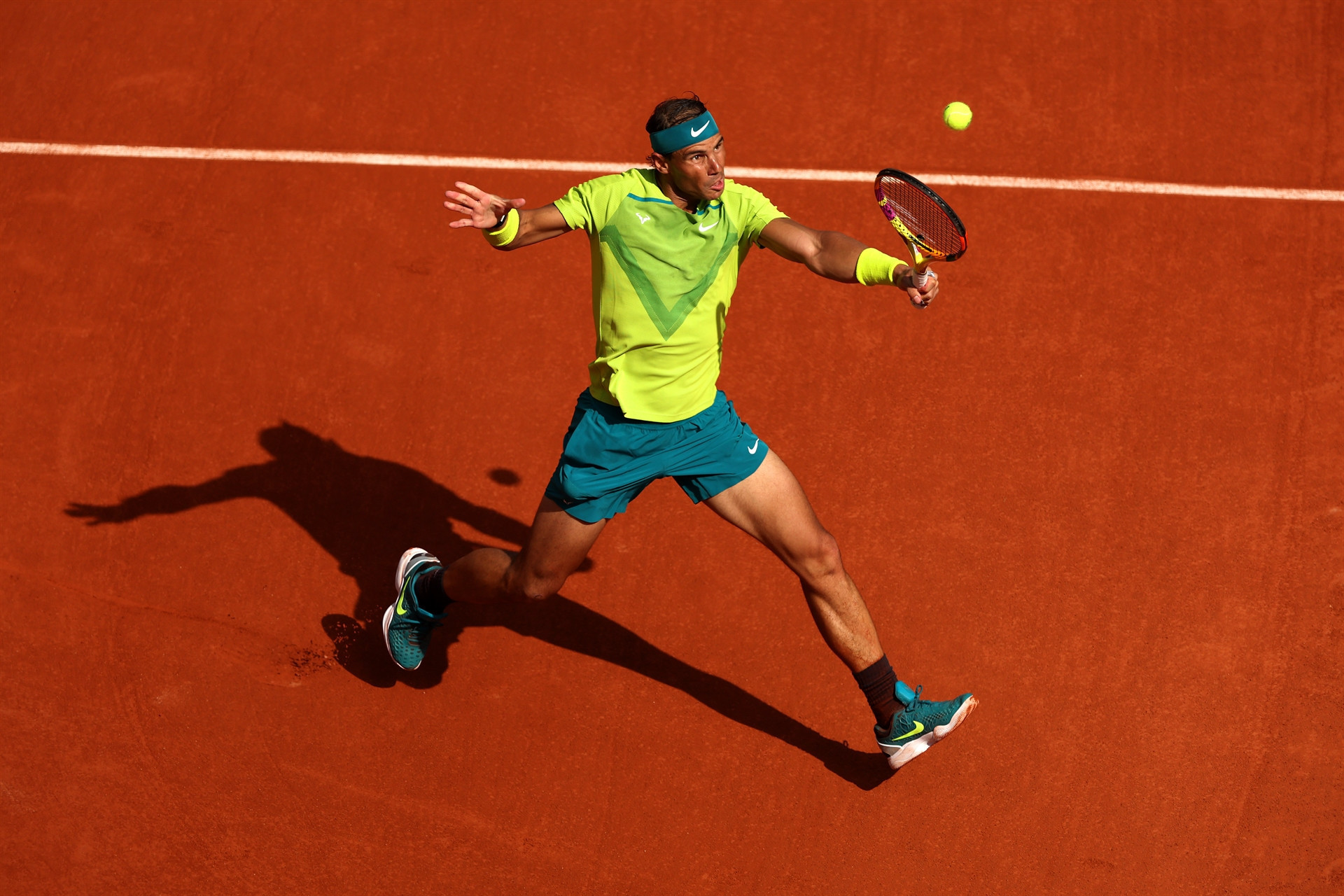 Rafael Nadal - Casper Ruud mücadelesinden en özel fotoğraflar