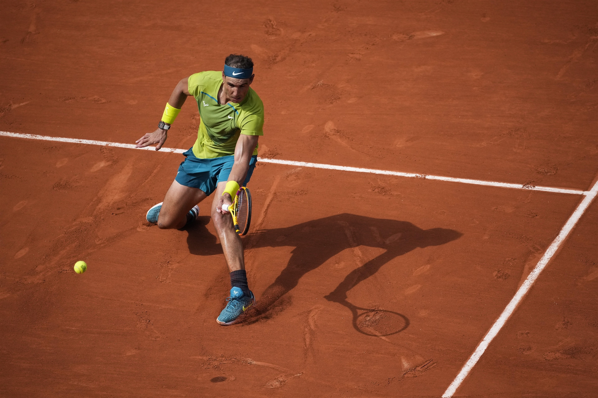 Rafael Nadal - Casper Ruud mücadelesinden en özel fotoğraflar