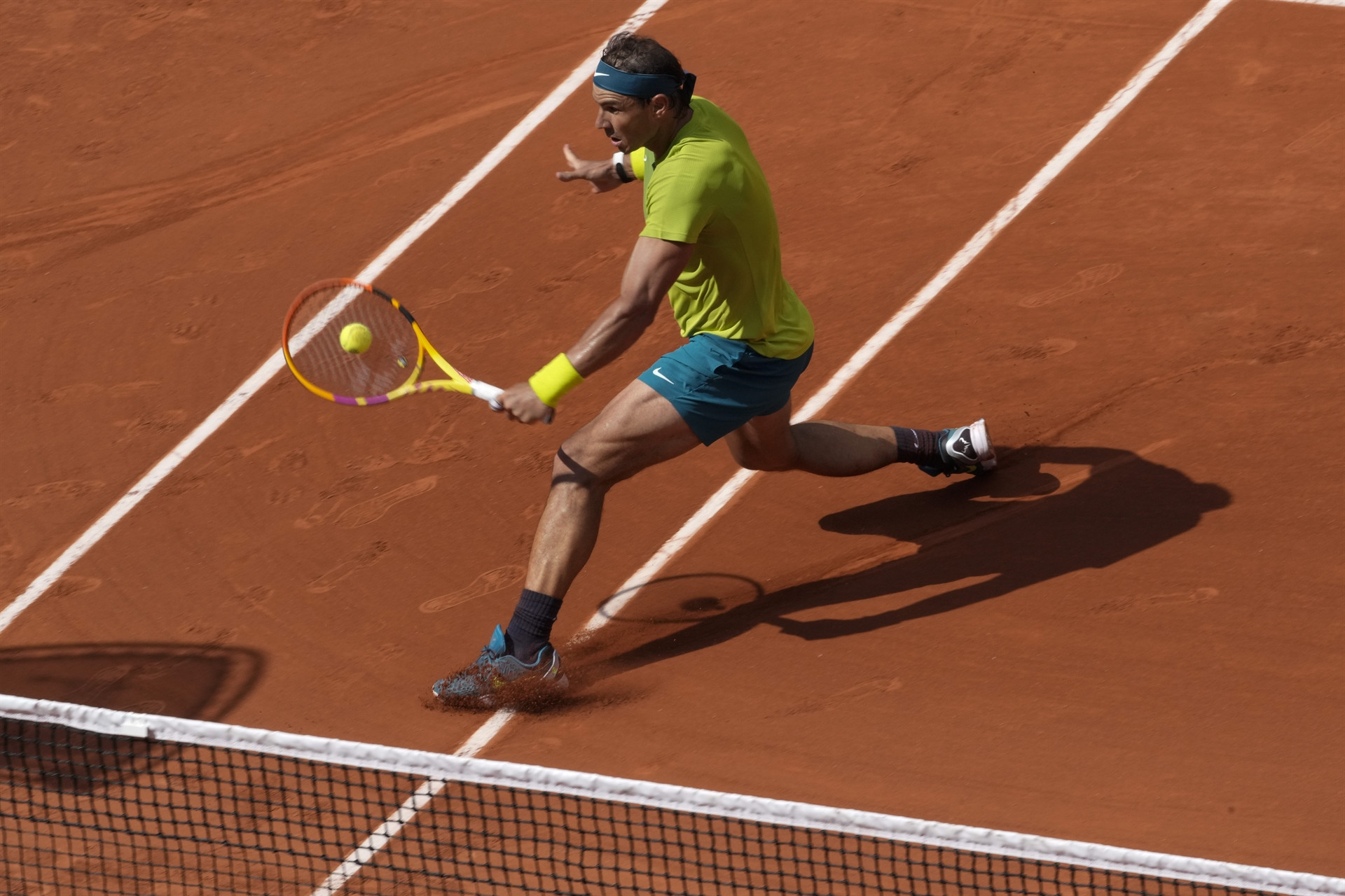 Rafael Nadal - Casper Ruud mücadelesinden en özel fotoğraflar