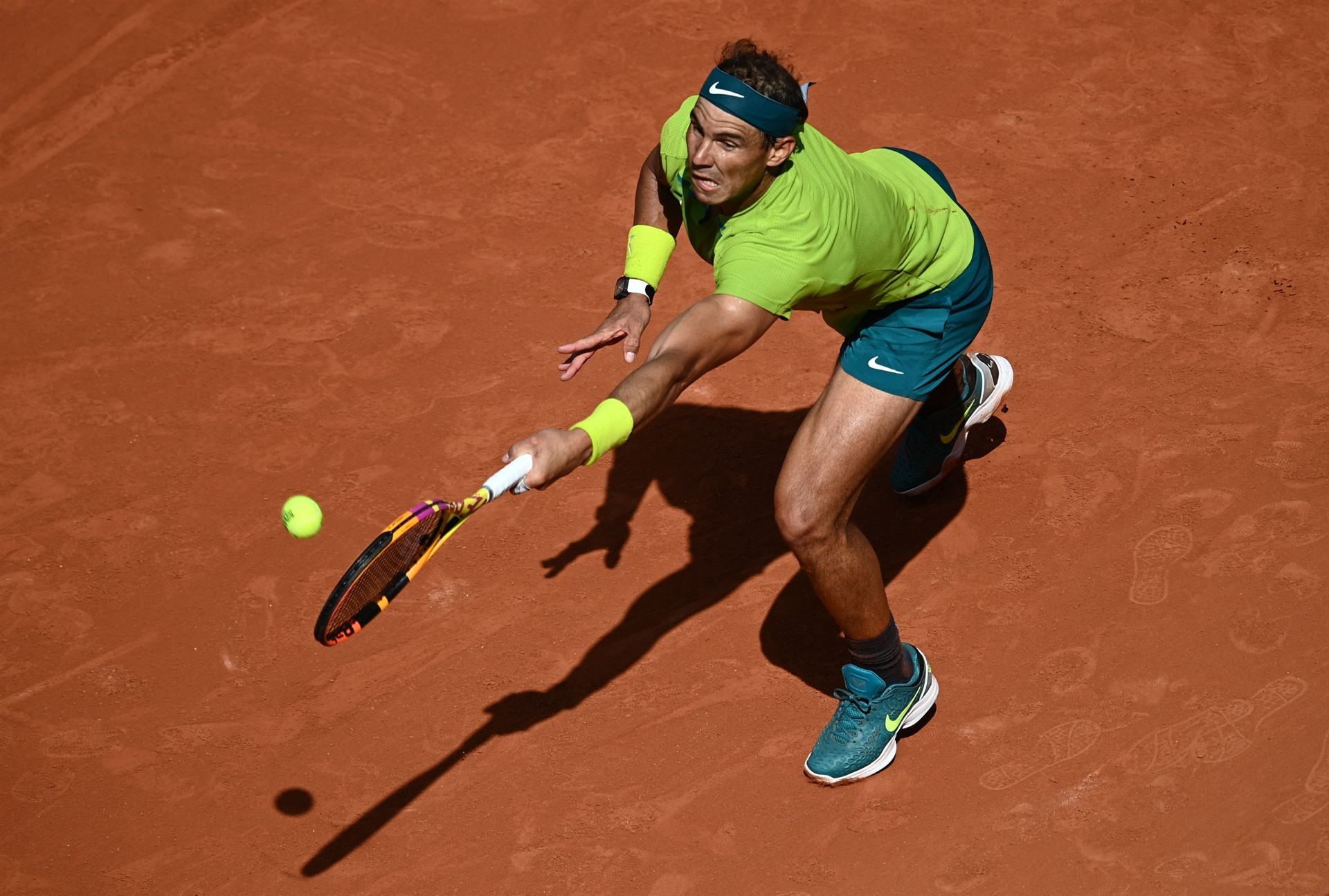 Rafael Nadal - Casper Ruud mücadelesinden en özel fotoğraflar