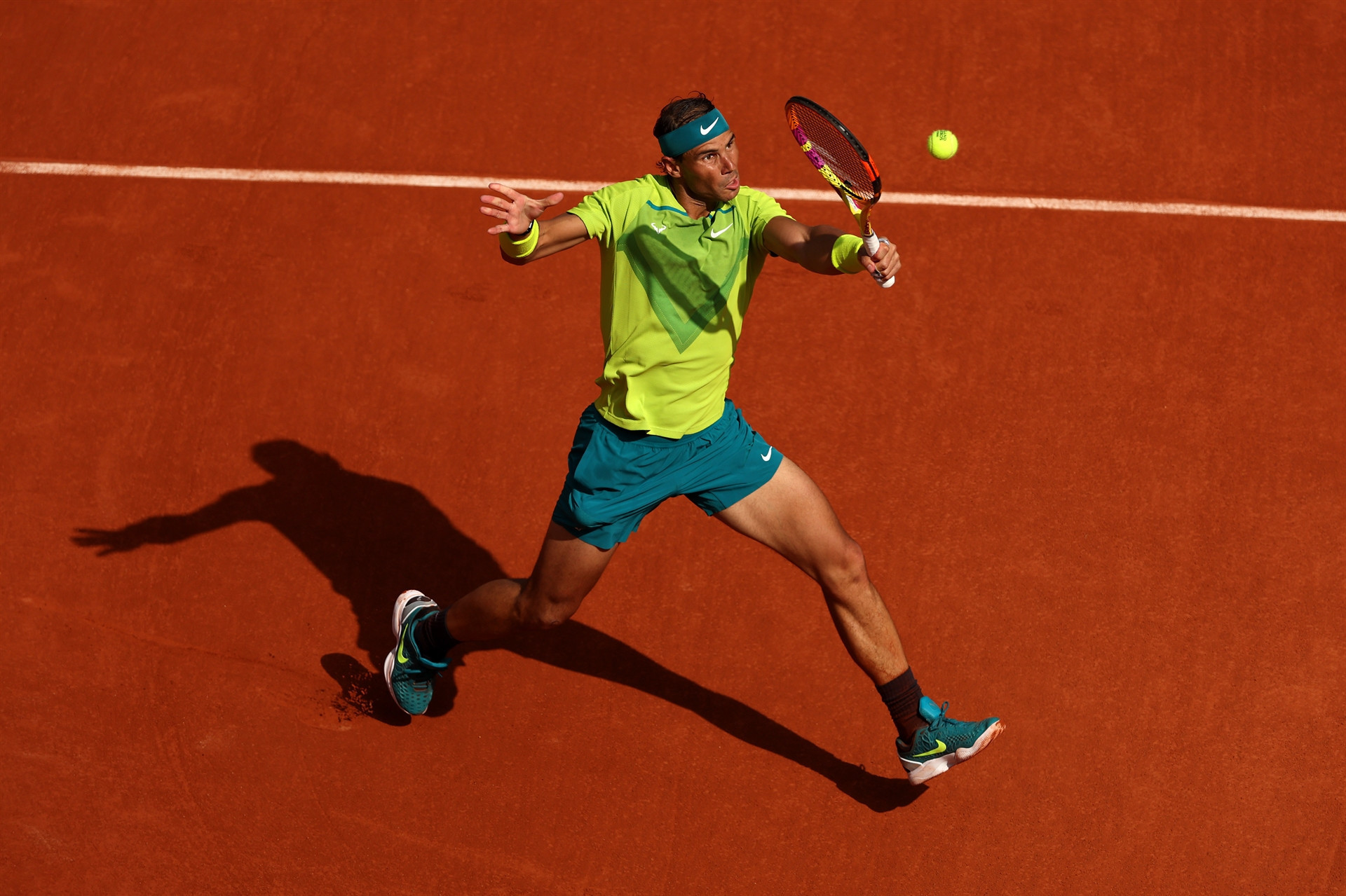 Rafael Nadal - Casper Ruud mücadelesinden en özel fotoğraflar