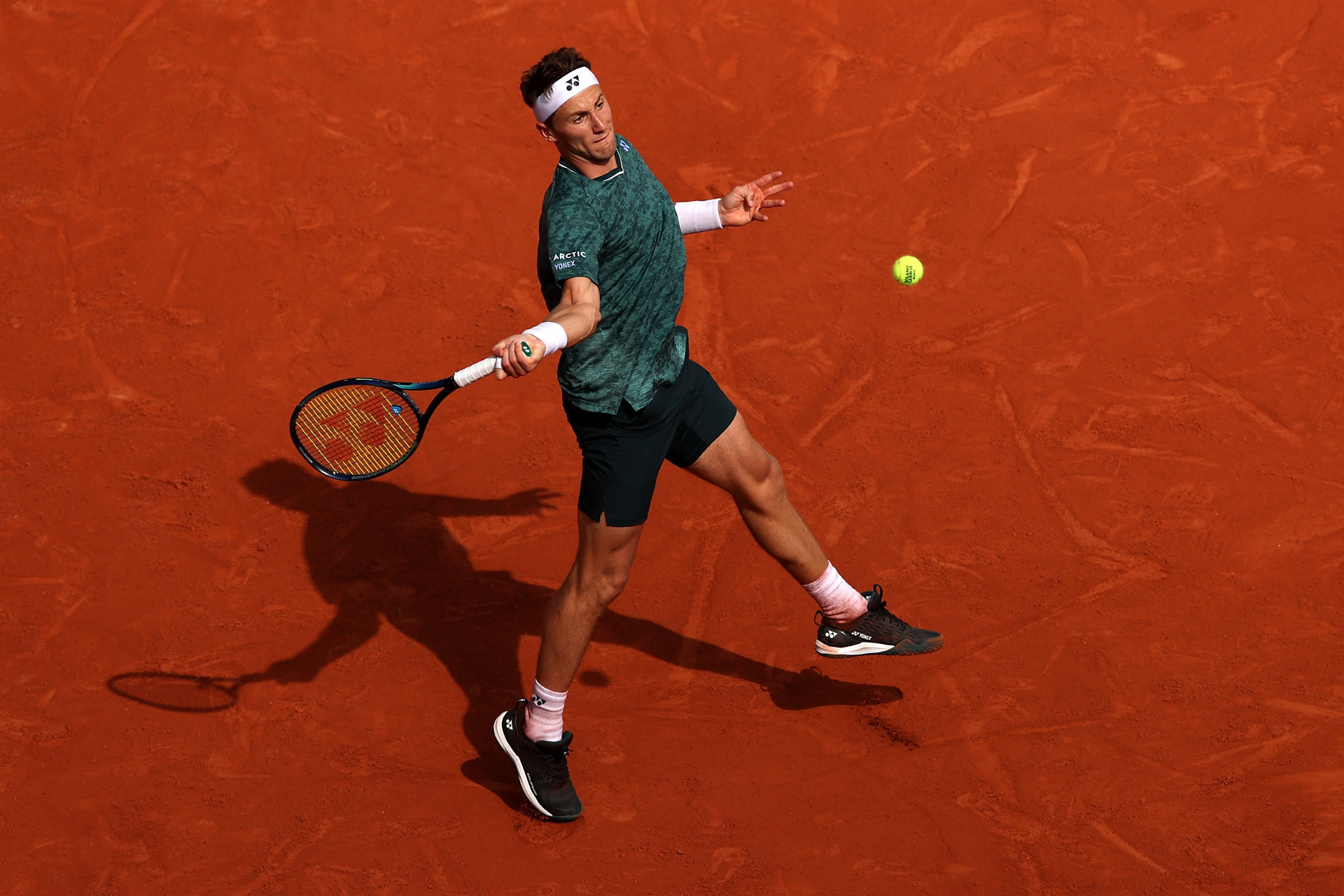 Rafael Nadal - Casper Ruud mücadelesinden en özel fotoğraflar