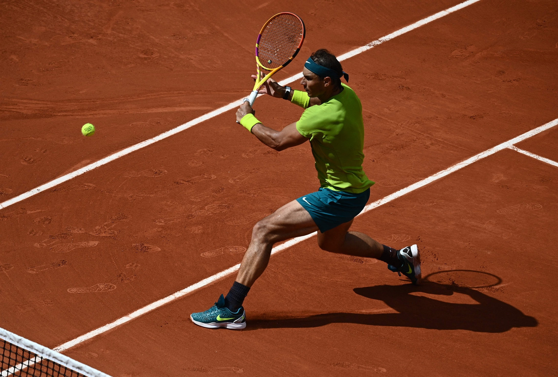 Rafael Nadal - Casper Ruud mücadelesinden en özel fotoğraflar