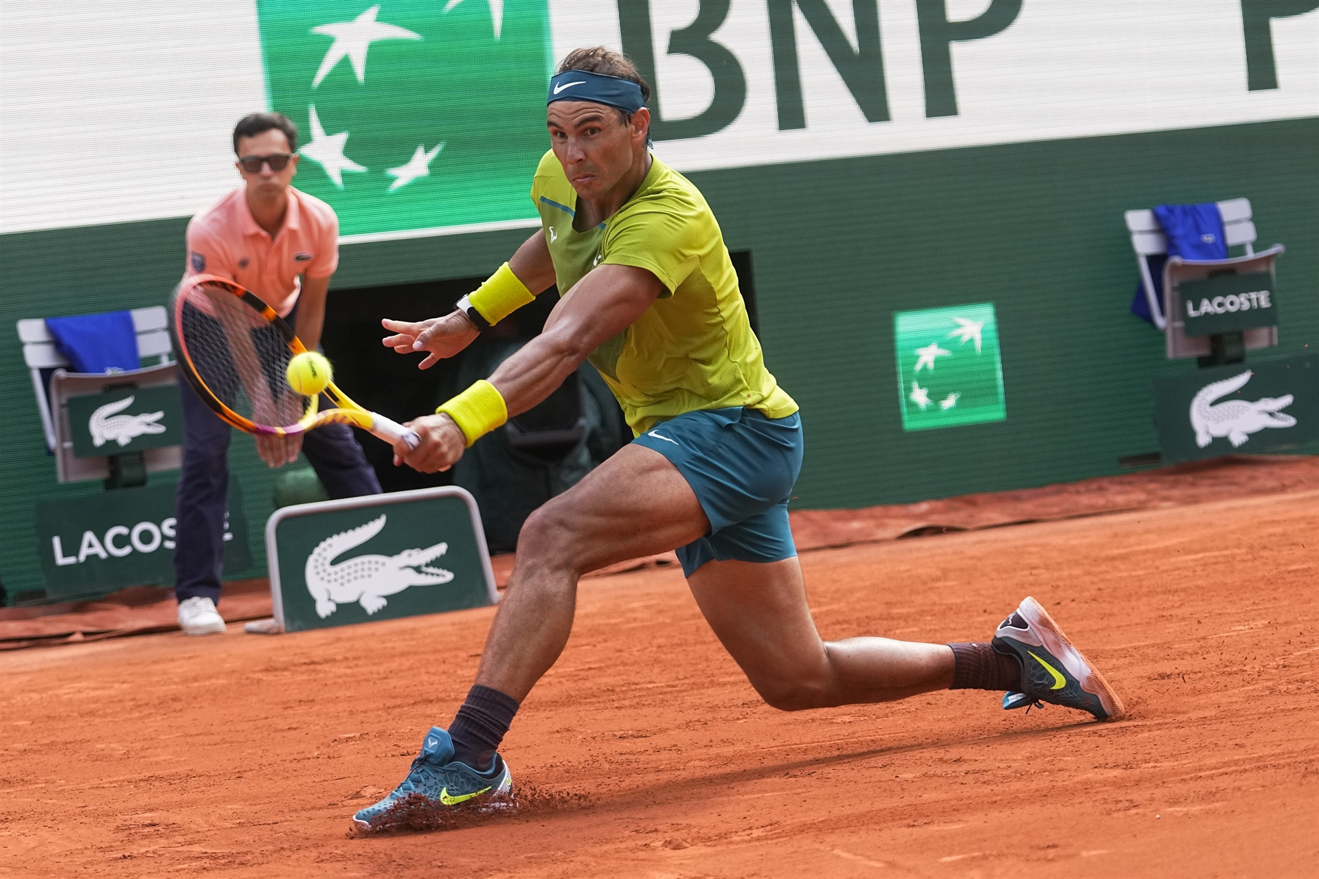 Rafael Nadal - Casper Ruud mücadelesinden en özel fotoğraflar