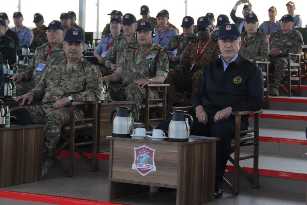 Efes-2022 Tatbikatı Seçkin Gözlemci Gününün gündüz safhası başladı