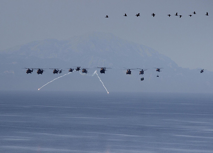 Efes-2022 Tatbikatı Seçkin Gözlemci Gününün gündüz safhası başladı