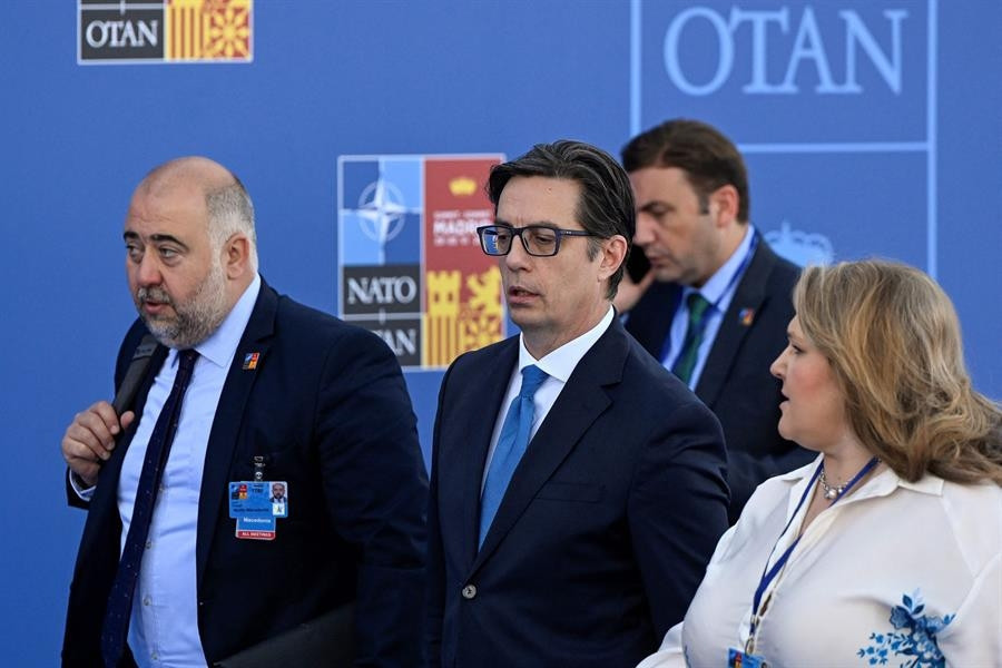NATO Liderler Zirvesinde son gün... Liderlerden çarpıcı kareler