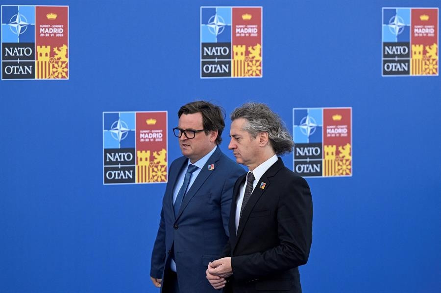 NATO Liderler Zirvesinde son gün... Liderlerden çarpıcı kareler