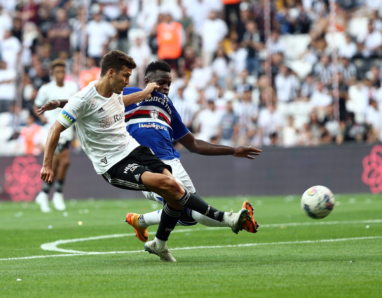 Beşiktaş - Sampdoria maçından öne çıkan fotoğraflar