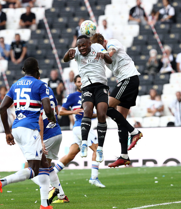 Beşiktaş - Sampdoria maçından öne çıkan fotoğraflar