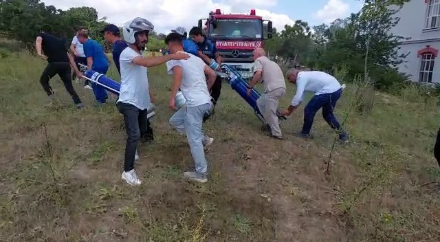 Balıklı Rum Hastanesinde yangın Hastalar tahliye edildi