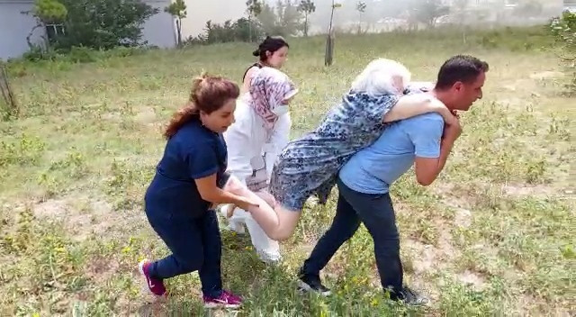 Balıklı Rum Hastanesinde yangın Hastalar tahliye edildi