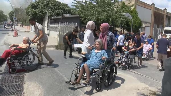 Balıklı Rum Hastanesinde yangın Hastalar tahliye edildi