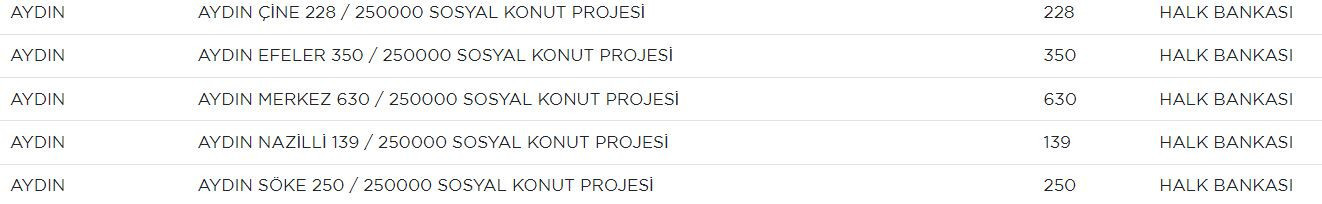 AYDINDA SOSYAL KONUT NEREYE YAPILACAK