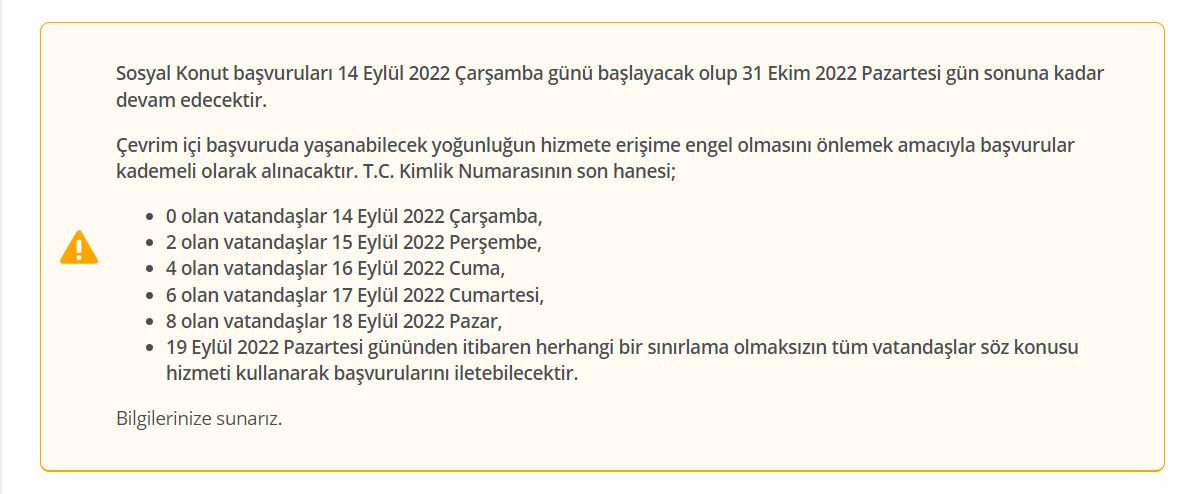BAŞVURULAR İLK 1 HAFTA TC KİMLİK NUMARALARI İLE SINIRLI OLACAK BAŞVURULAR İLK 1 HAFTA TC KİMLİK NUMARALARI İLE SINIRLI OLACAK