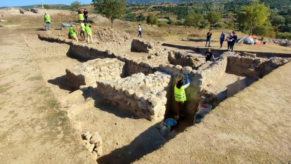 İşte Hadrianopolis Antik Kentinde bulunan yeni mozaikler