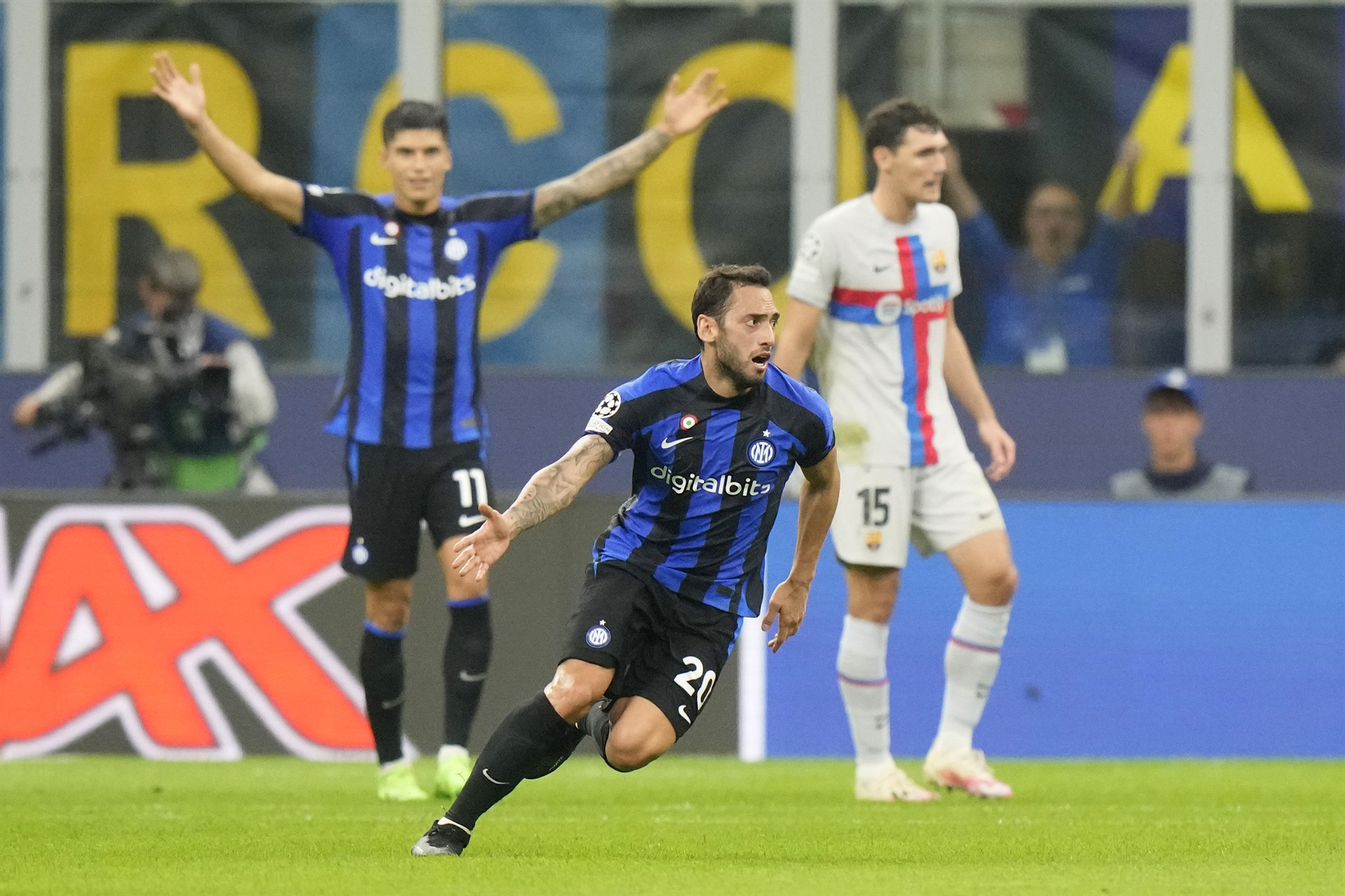 Inter - Barcelona maçından öne çıkan fotoğraflar