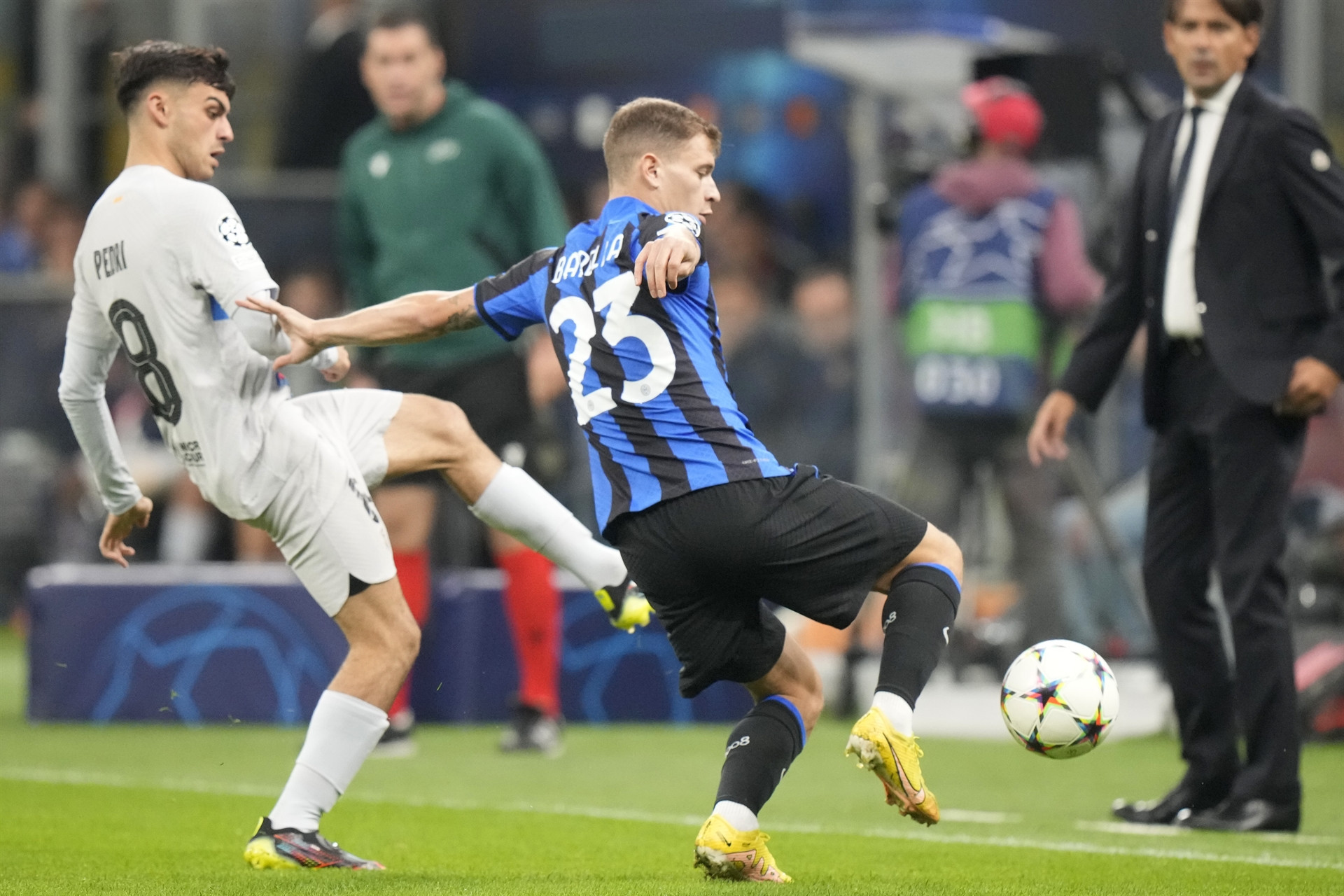 Inter - Barcelona maçından öne çıkan fotoğraflar