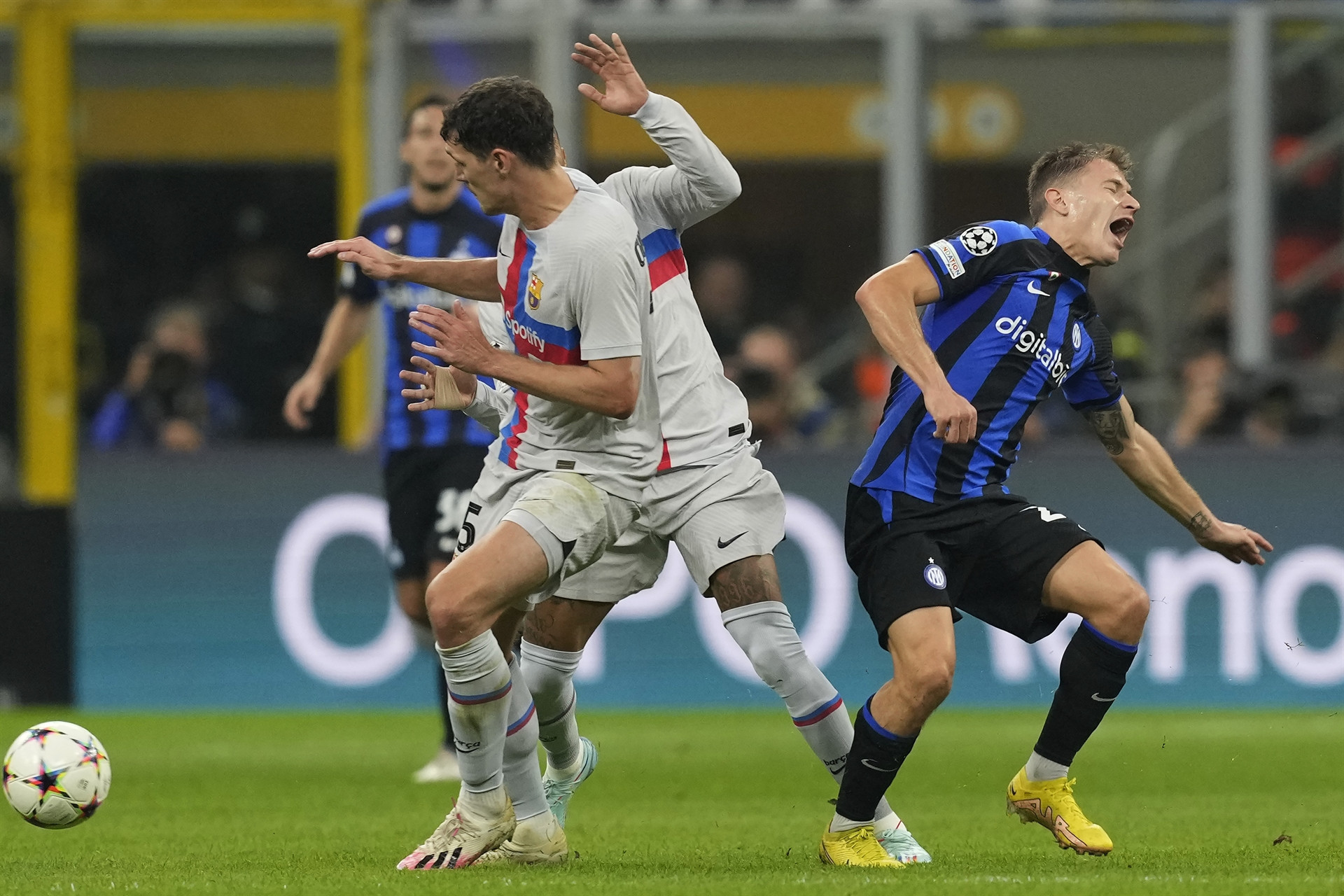 Inter - Barcelona maçından öne çıkan fotoğraflar