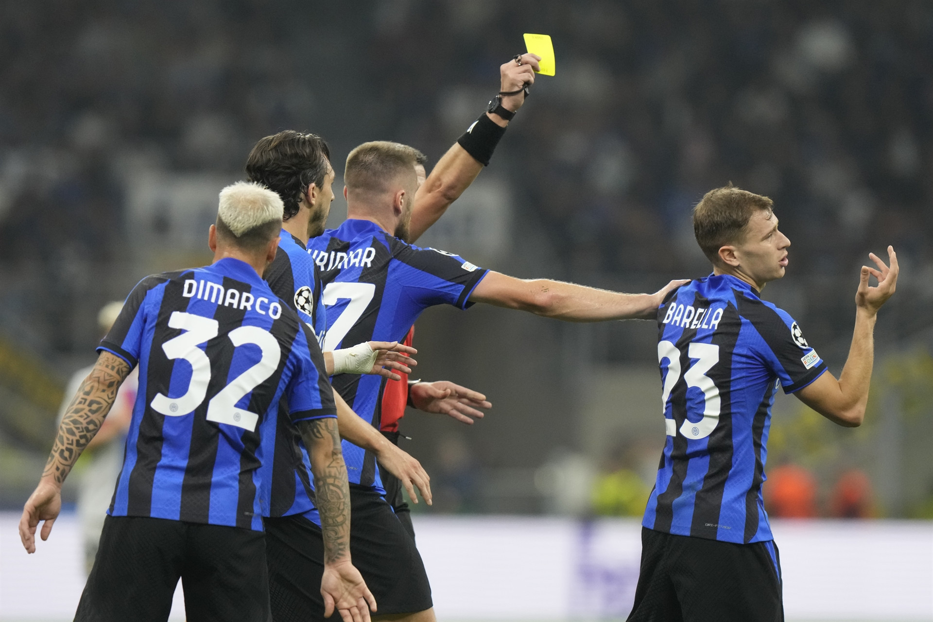 Inter - Barcelona maçından öne çıkan fotoğraflar