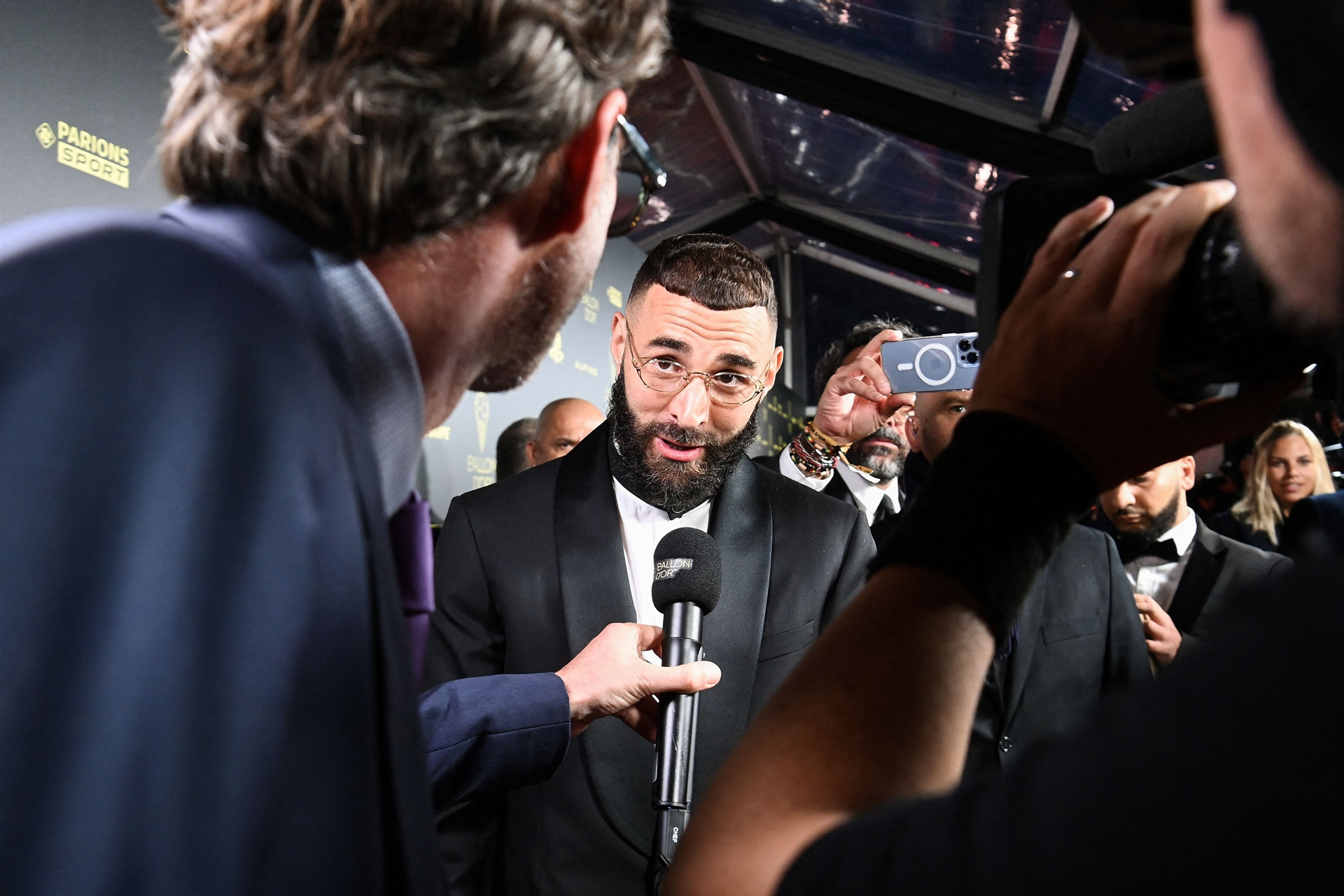 Ballon dOr töreninde yıldızlar geçidi