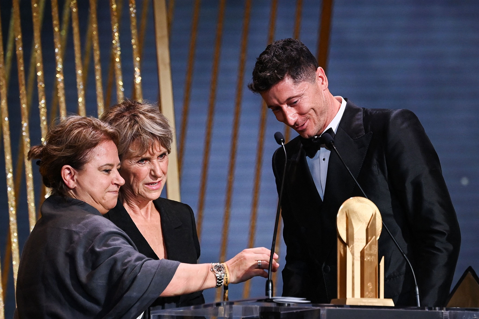 Ballon dOr töreninde yıldızlar geçidi