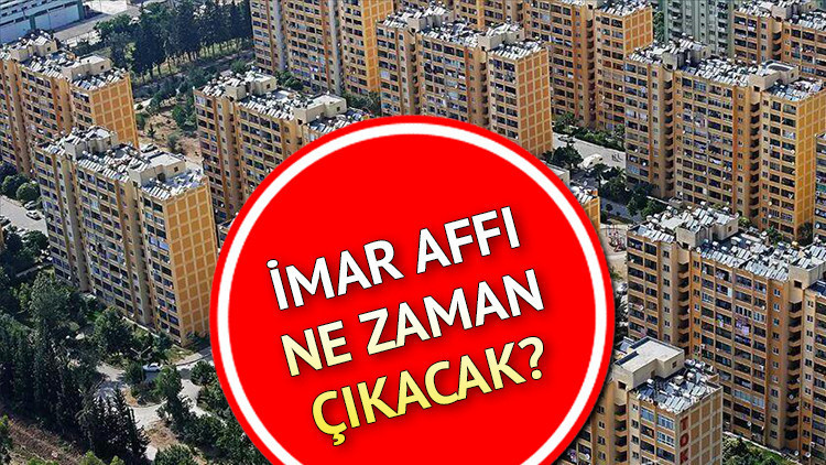 İmar barışında son durum... İmar affı ne zaman çıkacak