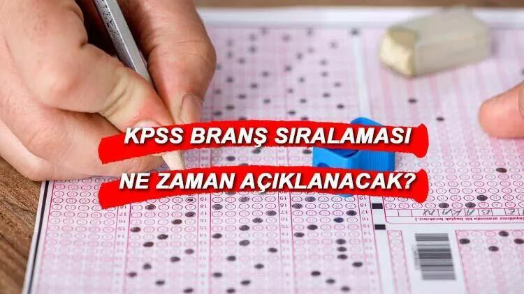 2022 KPSS BRANŞ SIRALAMASI: Ön lisans branş sıralaması açıklandı İşte ÖSYM sorgulama ekranı