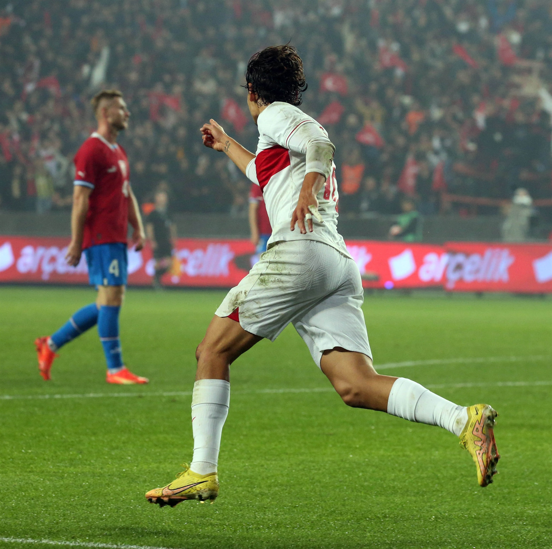 TURKIYE HAZIRLIK MACINDA CEKYA ILE KARSI KARSIYA GELDI.  / FOTO: MURAT AKBAS /ISTANBUL, (DHA)